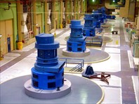 Машинный зал подземной ГЭС